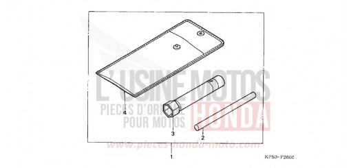 OUTILS CRF230F8 de 2008